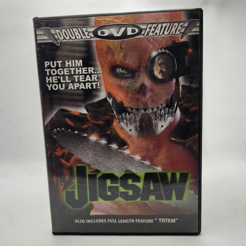 Jigsaw & Totem Double‎ Feature DVD Full Moon Cult B-Movie Horror